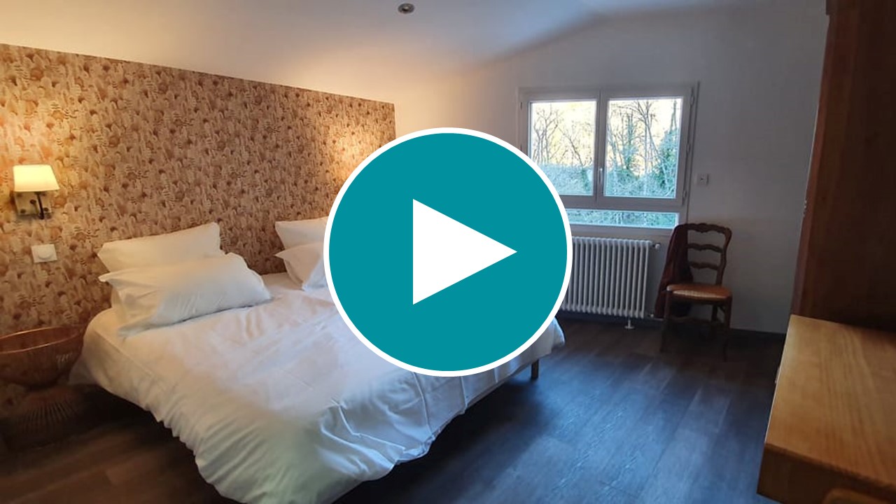 video Chambre 5 gite le coulassou en ardeche