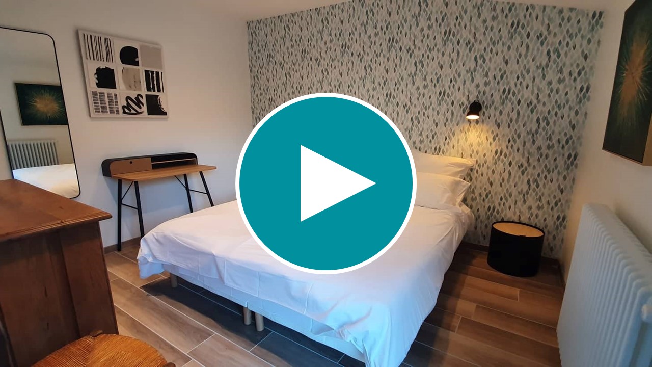 Vidéo chambre 6 gite le coulassou en ardeche